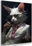 Dovido Tablou animal gangster pisică - 30x40