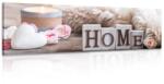 Dovido Tablou natura moartă cu inscripție Home - 120x40