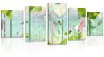 Dovido Tablou 5-piese paradisul abstract - 200x100