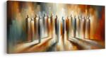 Dovido Tablou figuri abstracte în lumină - 140x70