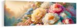 Dovido Tablou flori delicate în nuanțe pastelate - 120x40