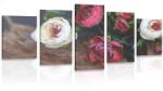 Dovido Tablou 5-piese vinificație florală - 200x100