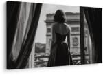 Dovido Tablou fată captivantă în apartament parizian - 90x60