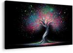 Dovido Tablou arborele vieții în univers colorat - 40x30