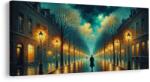 Dovido Tablou stradă romantică cu felinare - 60x30