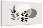 Dovido Tablou frunze minimaliste cu fundal boho - 60x40