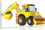 Dovido Tablou excavator pentru copii - 30x20