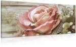 Dovido Tablou trandafir vintage elegant - 140x70