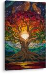 Dovido Tablou arborele vieții mistic și stele - 80x120