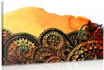 Dovido Tablou Mandala acuarel portocaliu - 40x30