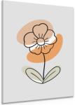 Dovido Tablou floare minimalistă No4 - 20x30