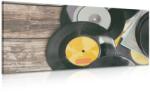 Dovido Tablou discuri vechi de gramofon - 60x30