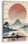 Dovido Tablou samurai și munți - 40x60