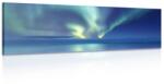 Dovido Tablou aurora polară deasupra oceanului - 135x45
