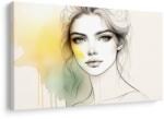 Dovido Tablou fată cu privire magică - 90x60
