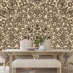 Dovido Tapet ornament cu motiv floral - 343x231