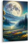 Dovido Tablou natură nocturnă liniștită cu râu - 30x40