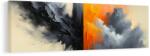 Dovido Tablou ciocnirea portocaliului și griului - 120x40