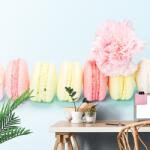 Dovido Fototapet autoadeziv macaroons delicioase - 147x99