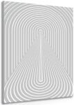 Dovido Tablou perspectiva curcubeului Mid-Century - 80x120