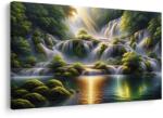 Dovido Tablou cascadă în pădure tropicală - 120x80