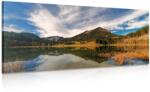 Dovido Tablou lacul sub dealuri - 60x30