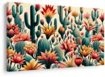 Dovido Tablou cactuși înfloriți - 30x20