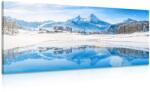 Dovido Tablou natura din Alpi sub un strat de zăpadă - 100x50