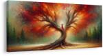Dovido Tablou dansul mistic al copacului vieții - 120x60
