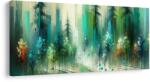 Dovido Tablou misterul crângului verde - 80x40