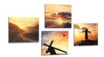 Dovido Set tablouri armonia regatului ceresc - 4x 60x60
