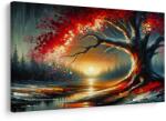 Dovido Tablou arborele vieții la apus - 30x20