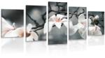 Dovido Tablou 5-piese trezirea magnoliei - 200x100