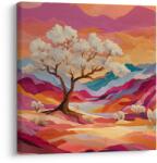 Dovido Tablou arborele vieții pitoresc pe dealuri - 20x20