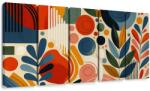 Dovido Tablou 5-piese forme abstracte moderne - 150x75