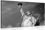 Dovido Tablou Statuie libertății în design alb-negru - 90x60
