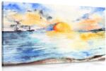 Dovido Tablou apus de soare radiant la mare - 40x30