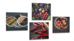 Dovido Set tablouri gustări delicioase - 4x 40x40