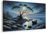 Dovido Tablou bărci sub lumina lunii - 150x100