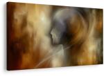 Dovido Tablou siluetă abstractă în ceață - 150x100