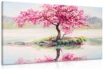 Dovido Tablou cireș oriental în design roz - 90x60