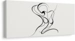 Dovido Tablou curbe artistice ale femeii - 200x100