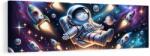 Dovido Tablou galaxie văzută prin ochii unui copil - 135x45