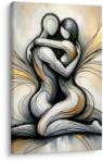 Dovido Tablou îmbrățișare abstractă în armonie - 40x60