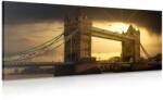 Dovido Tablou apus de soare deasupra Tower Brige - 80x40