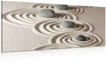 Dovido Tablou Zen pietre în nisip - 200x100 - dovido - 815,53 RON