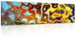 Dovido Tablou abstract plin de culori - 150x50