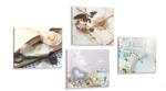 Dovido Set tablouri felinare într-o combinație interesantă - 4x 60x60
