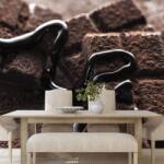 Dovido Fototapet bucăți delicioase de ciocolată - 245x270