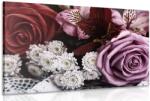 Dovido Tablou retro buchetul de trandafiri - 90x60